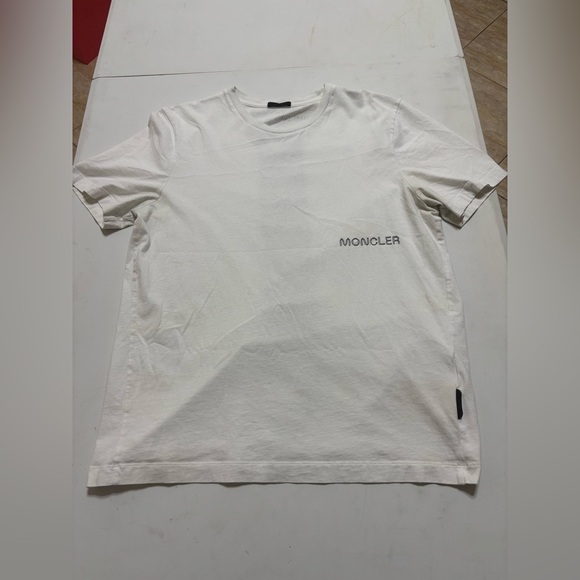 Used MONCLER Short sleeve cut sew sz M - Picture 1 of 12